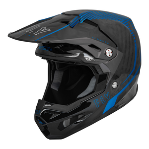 Fly Racing Youth Formula Carbon Tracer Helmet (Blue/Black)